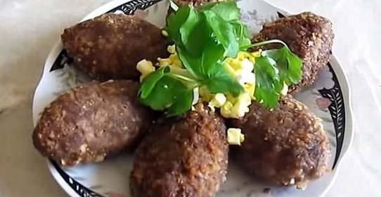 Зразы с яйцом в духовке