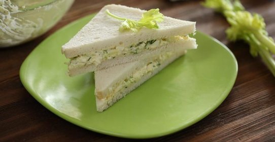 Сэндвичи с яичным салатом