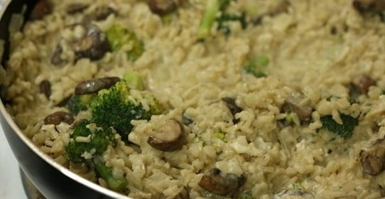 Ризотто с брокколи