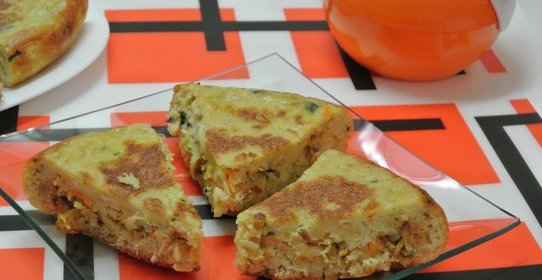 Пирог с капустой в мультиварке