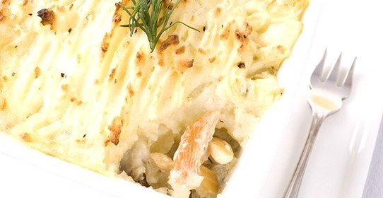 Сибирский рыбный пирог