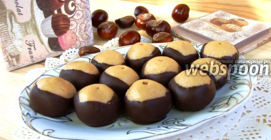 Американские конфеты «Buckeyes»