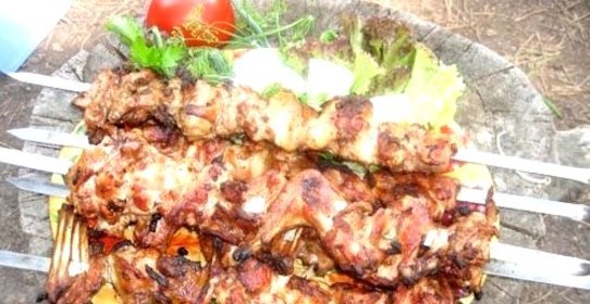 Шашлык из кролика