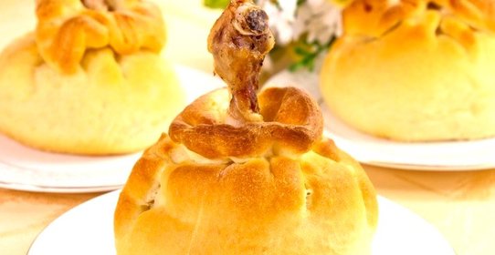 Куриные ножки в мешочке