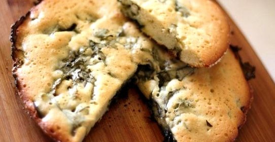 Шарлотка из щавеля