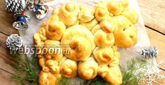 Дрожжевой пирог «Овечка»