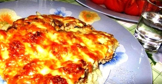 Мясо по-французски из куриного фарша