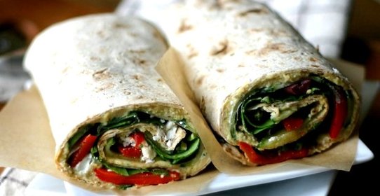 Горячий рулет из лаваша