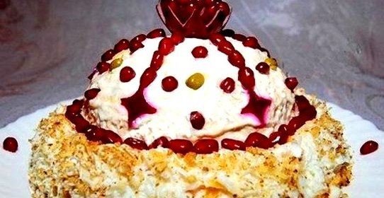 Салат Шапка Мономаха