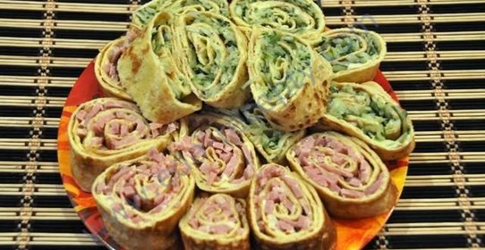 Сырный рулет Нежный