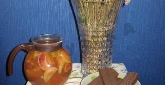 Апельсиновый компот из апельсинов