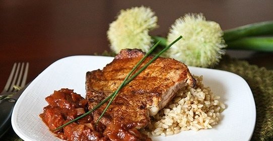 Свинина на гриле