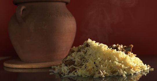 Плов в горшочках со свининой