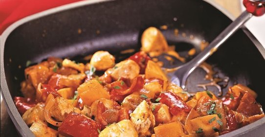 Паприкаш с курицей