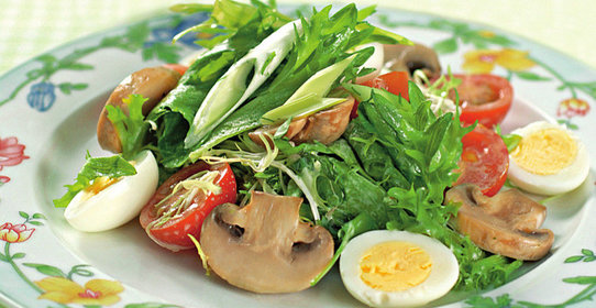 Салат из шампиньонов