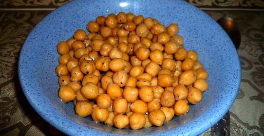 Нут томленый в духовке