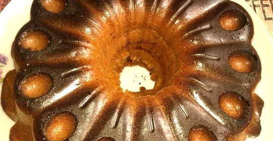 Пирог с грушевым повидлом