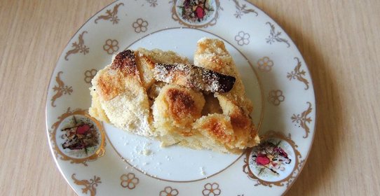 Быстрый пирог из сухого теста