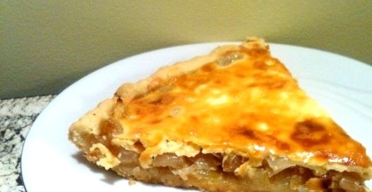 Быстрый луковый пирог