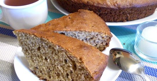 Коврижка с вареньем на кефире