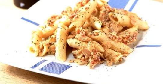 Рыбная паста с тунцом, сельдереем и базиликом