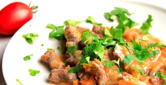 Подлива из телятины