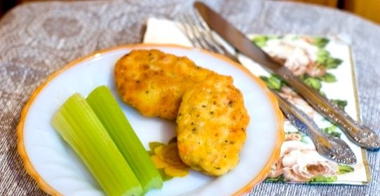 Котлеты из кальмаров в духовке