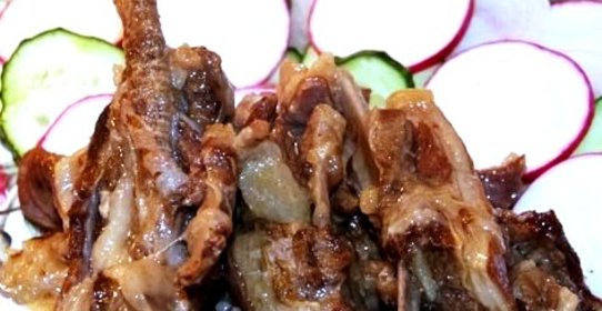 Баранина тушеная в казане