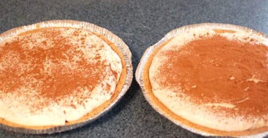 Пирог с арахисовым маслом