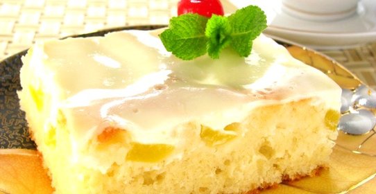 Персиковый пирог