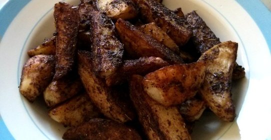 Запеченый картофель со специями