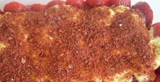 Ягодный тирамису