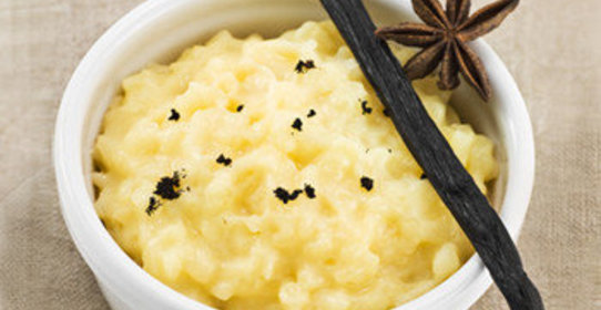 Ванильный рисовый пудинг со специями