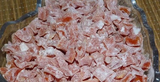 Цукаты из моркови