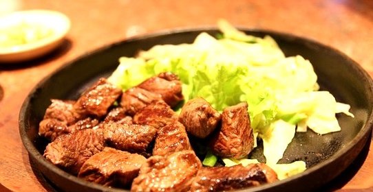 Свинина, жареная кусочками