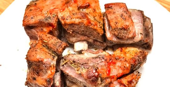 Говядина на кости