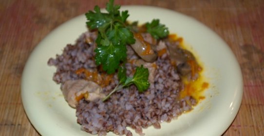 Свинина под соусом