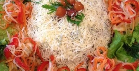 Салат Грибная тайна