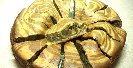 Пирог Зебра