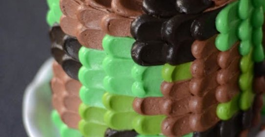 Праздничный торт к 9 мая