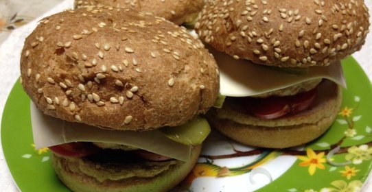 Чикенбургер по-домашнему