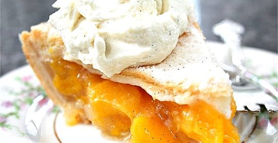 Пирог с абрикосами