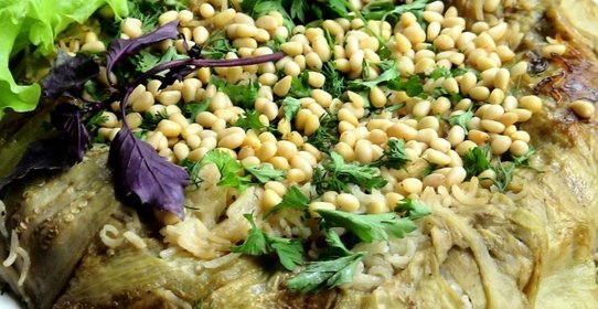 Батенжен маклюби ( перевернутый баклажан)