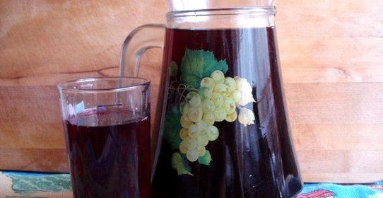 Компот из черники