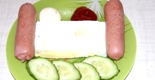 Яичница на пару в мультиварке