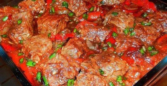 Говядина в темном пиве