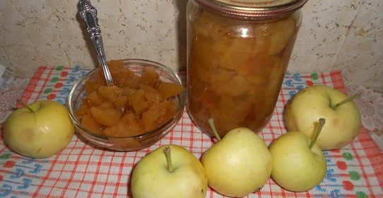 Яблочная заготовка (пятиминутка)