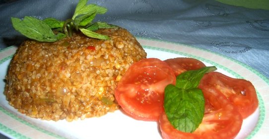 Плов из булгура