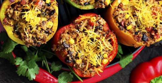 Фаршированные перцы по-мексикански