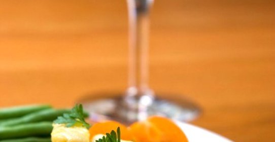 Морские гребешки в белом вине